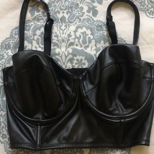New Faux leather Victoria’s Secret Bra